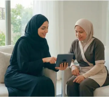 استقدام عاملة منزلية لأول مرة مع موعد المستقبل | 2026