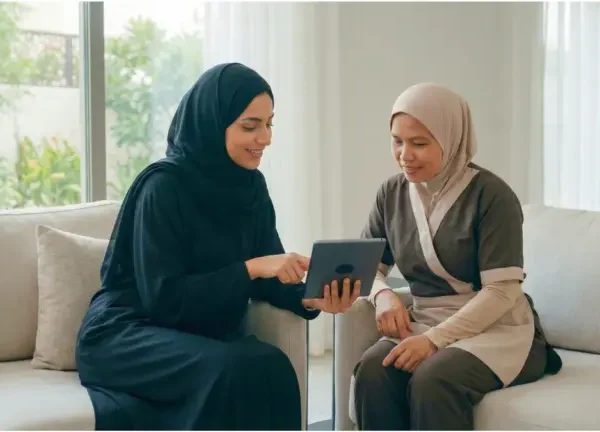 استقدام عاملة منزلية لأول مرة مع موعد المستقبل | 2026