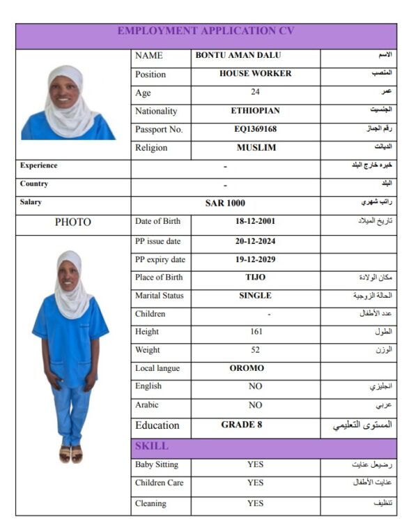 BONTU AMAN DALU   EQ1369168