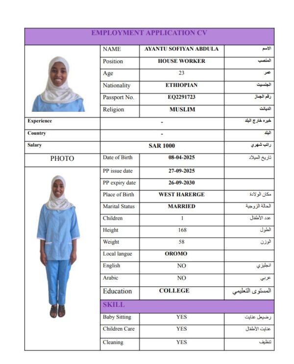 AYANTU SOFIYAN    EQ2291723