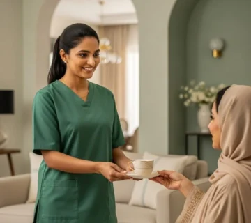 اختيار عاملة منزلية