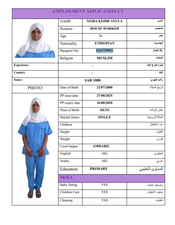 NEIBA KEDIR ANULA   EQ1719911