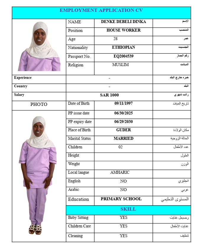 DENKE DEBELI DINKA EQ2004539 - DENKE DEBELI DINKA EQ2004539