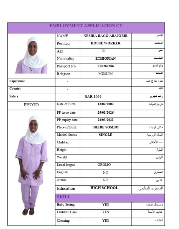 NESIRA   E00262386