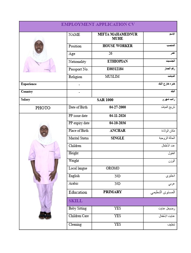 MIFTA _E00312184 - MIFTA E00312184