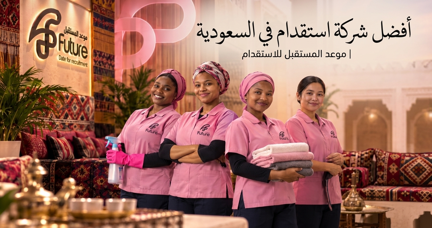 يُعد اختيار أفضل شركة استقدام في السعودية خطوة مهمة للحصول على العمالة المنزلية المناسبة باحترافية وأمان، خاصة مع تعدد مكاتب وشركات الاستقدام وتنوع الجنسيات والمهن المتاحة  لذلك يبحث أصحاب العمل عن جهة موثوقة توفر خيارات مناسبة، وإجراءات واضحة، ومتابعة مستمرة منذ بداية الطلب وحتى وصول العمالة  وتقدم موعد المستقبل للاستقدام حلولًا متكاملة لاستقدام العمالة المنزلية في المملكة، مع خبرة في السوق السعودي منذ عام 2016، وخدمات تشمل اختيار العمالة، والتعاقد عبر منصة مساند، ومتابعة الإجراءات، واستقبال العمالة عند الوصول  لماذا تختار موعد المستقبل كأفضل شركة استقدام في السعودية؟ عند البحث عن شركة استقدام مناسبة، من المهم ألا يقتصر الاختيار على السعر فقط، بل يجب النظر إلى الخبرة، وتنوع الخيارات، ووضوح الإجراءات، وجودة خدمة العملاء  وتحرص موعد المستقبل على تقديم تجربة استقدام منظمة من خلال: خبرة في سوق الاستقدام السعودي منذ عام 2016  توفير كوادر من جنسيات متعددة  ترشيح العمالة وفق احتياجات العميل  توفير سير ذاتية موثقة ومقابلات مرئية  إتمام التعاقد رسميًا عبر منصة مساند  إصدار فواتير رسمية ودعم العميل خلال الإجراءات  متابعة إجراءات الاستقدام مع المكاتب الخارجية  استقبال العمالة من المطار ومتابعة إجراءات الوصول  هذه الخدمات تجعل اختيار شركة متخصصة وذات خبرة أكثر سهولة، خصوصًا لمن يرغب في إتمام إجراءات الاستقدام بطريقة واضحة ومنظمة  خدمات استقدام العمالة المنزلية في السعودية توفر موعد المستقبل للاستقدام مجموعة من الخدمات التي تساعد العملاء في مختلف مراحل الاستقدام، بداية من اختيار الكفاءة المناسبة وحتى وصولها إلى المنزل  اختيار العمالة المناسبة تبدأ عملية الاستقدام بتحديد احتياجات الأسرة واختيار الكفاءة التي تتناسب مع طبيعة العمل المطلوبة  ويمكن للعميل الاطلاع على السير الذاتية واختيار العمالة وفق الخبرات والمهارات والجنسية المناسبة  كما توفر الشركة ترشيحات دقيقة ومقابلات مرئية تساعد العميل على اتخاذ قرار أكثر وضوحًا قبل التعاقد  يمكنك التعرف على جميع خدمات الاستقدام في السعودية ومعرفة الخيارات المتاحة وآلية تنفيذ الطلب  التعاقد عبر منصة مساند تتم إجراءات التعاقد بشكل رسمي عبر منصة مساند، مع توفير الدعم للعميل خلال مراحل التعاقد والدفع وإصدار الفواتير  وتساعد الإجراءات الإلكترونية على جعل عملية الاستقدام أكثر تنظيمًا ووضوحًا، مع إمكانية متابعة حالة الطلب واستكمال المتطلبات المطلوبة  ولمعرفة التفاصيل، يمكنك الاطلاع على دليل خطوات استقدام العمالة المنزلية عبر مساند والتعرف على أهم مراحل الاستقدام  متابعة إجراءات الاستقدام بعد اختيار العمالة وإتمام التعاقد، تبدأ مرحلة متابعة الإجراءات مع الجهات والمكاتب الخارجية، وتعمل الشركة على متابعة الطلب حتى استكمال الإجراءات اللازمة لوصول العمالة إلى المملكة  وتساعد المتابعة المستمرة على تقليل الارتباك الذي قد يواجهه العميل أثناء مراحل الاستقدام، خاصة مع اختلاف الإجراءات والمدة بحسب الدولة والجنسية  استقبال العمالة عند الوصول لا تنتهي خدمة الاستقدام بمجرد وصول العمالة إلى المملكة، حيث توفر موعد المستقبل خدمة استقبال العمالة من المطار ومتابعة الإجراءات المرتبطة بالوصول، بما يساعد على إتمام الرحلة من الاستقدام إلى الوصول بشكل أكثر تنظيمًا  جنسيات متعددة لاستقدام العمالة المنزلية من أهم العوامل التي يبحث عنها العميل عند اختيار أفضل شركة استقدام في السعودية هو توفر خيارات متعددة من الجنسيات، حتى يتمكن من اختيار العمالة التي تتناسب مع احتياجات أسرته  وتوفر موعد المستقبل مجموعة من خيارات الاستقدام، ومنها: الفلبين  إثيوبيا  كينيا  بوروندي  الهند  باكستان  كما تتوفر خيارات مختلفة بحسب طبيعة العمل، مثل العاملات المنزليات، والسائقين، وبعض الاحتياجات المتخصصة  ويمكنك الاطلاع على دول الاستقدام المتاحة والتعرف على الخيارات المتوفرة حاليًا قبل البدء في إجراءات الطلب  كيف تختار أفضل شركة استقدام في السعودية؟ قبل التعاقد مع أي مكتب أو شركة استقدام، هناك مجموعة من النقاط التي تساعدك على اتخاذ القرار المناسب: 1  تحقق من الخبرة الخبرة في سوق الاستقدام تساعد الشركة على التعامل مع الإجراءات والمتطلبات المختلفة، لذلك من الأفضل اختيار جهة لديها خبرة فعلية في المجال  2  تعرف على الجنسيات المتاحة تأكد من توفر الجنسية والمهنة التي تبحث عنها قبل بدء إجراءات التعاقد، لأن الخيارات قد تختلف بحسب الأنظمة والطلبات المتاحة  3  راجع السيرة الذاتية للعمالة من الأفضل الاطلاع على بيانات وخبرات العمالة قبل الاختيار، والاستفادة من المقابلات المرئية إن كانت متاحة  4  تأكد من وضوح العقد والتكاليف يجب مراجعة تفاصيل التعاقد والتكاليف والالتزامات قبل الموافقة، والتأكد من أن جميع الإجراءات تتم من خلال القنوات الرسمية  5  اختر شركة توفر متابعة بعد التعاقد وجود فريق خدمة عملاء لمتابعة الطلب والإجابة عن الاستفسارات يمنح العميل تجربة أكثر سهولة خلال مراحل الاستقدام  كم تستغرق عملية استقدام العمالة المنزلية؟ تختلف مدة الاستقدام بحسب الدولة والجنسية والإجراءات المطلوبة وسرعة استكمال المستندات، لذلك لا توجد مدة واحدة ثابتة لجميع الطلبات  وتوضح موعد المستقبل أن مدة الاستقدام قد تختلف من حالة إلى أخرى، ولذلك يُفضل متابعة حالة الطلب والتواصل مع الشركة لمعرفة آخر المستجدات المتعلقة بطلبك  ما الذي يميز موعد المستقبل للاستقدام؟ تسعى موعد المستقبل إلى تقديم تجربة متكاملة للعميل بدلًا من الاقتصار على إتمام عقد الاستقدام فقط، وذلك من خلال توفير الدعم في مراحل اختيار العمالة والتعاقد والمتابعة والوصول  كما توضح الشركة أن لديها خبرة في السوق السعودي منذ عام 2016، وتوفر خيارات متعددة من العمالة، إضافة إلى خدمة عملاء مستمرة ودعم خلال مراحل الاستقدام  وتشير الشركة أيضًا إلى ثقة أكثر من 50,000 عميل بخدماتها، وهو ما يعكس حجم قاعدة العملاء التي تخدمها في مجال الاستقدام  أسئلة شائعة عن أفضل شركة استقدام في السعودية ما أفضل شركة استقدام في السعودية؟ تختلف أفضل شركة استقدام بحسب احتياجات كل عميل والجنسية والمهنة المطلوبة، لكن اختيار شركة تتمتع بالخبرة، وتوفر خيارات متنوعة، وتقدم إجراءات واضحة ومتابعة مستمرة يساعد على الحصول على تجربة استقدام أفضل  هل يمكن اختيار العمالة بنفسي؟ نعم، تتيح موعد المستقبل للعملاء الاطلاع على السير الذاتية واختيار العمالة المناسبة وفق الخبرة والجنسية والاحتياج المطلوب  هل يتم التعاقد عبر منصة مساند؟ نعم، يتم إجراء عقود الاستقدام رسميًا عبر منصة مساند، مع توفير الدعم للعميل خلال خطوات التعاقد والدفع  ما الجنسيات المتاحة للاستقدام؟ تتوفر لدى موعد المستقبل خيارات متعددة من الدول، ومنها الفلبين وإثيوبيا وكينيا وبوروندي والهند وباكستان، مع اختلاف المهن والخيارات المتاحة بحسب كل دولة  كيف أبدأ طلب الاستقدام؟ يمكنك البدء باختيار العمالة المناسبة، ثم استكمال إجراءات التعاقد عبر منصة مساند، وسداد قيمة التعاقد، ومتابعة الإجراءات حتى وصول العمالة إلى المملكة  ابدأ طلب الاستقدام مع موعد المستقبل إذا كنت تبحث عن أفضل شركة استقدام في السعودية وتحتاج إلى جهة تساعدك في اختيار العمالة المناسبة ومتابعة إجراءات الاستقدام، فإن موعد المستقبل يوفر لك خدمات متكاملة تبدأ من اختيار الكفاءة المناسبة وتمتد إلى التعاقد والمتابعة واستقبال العمالة عند الوصول  ابدأ الآن باختيار العمالة المناسبة لاحتياجاتك، واستفد من خبرة فريق موعد المستقبل في خدمات الاستقدام داخل المملكة  موعد المستقبل للاستقدام — خبرة في الاستقدام، خيارات متعددة، ومتابعة مستمرة حتى الوصول 