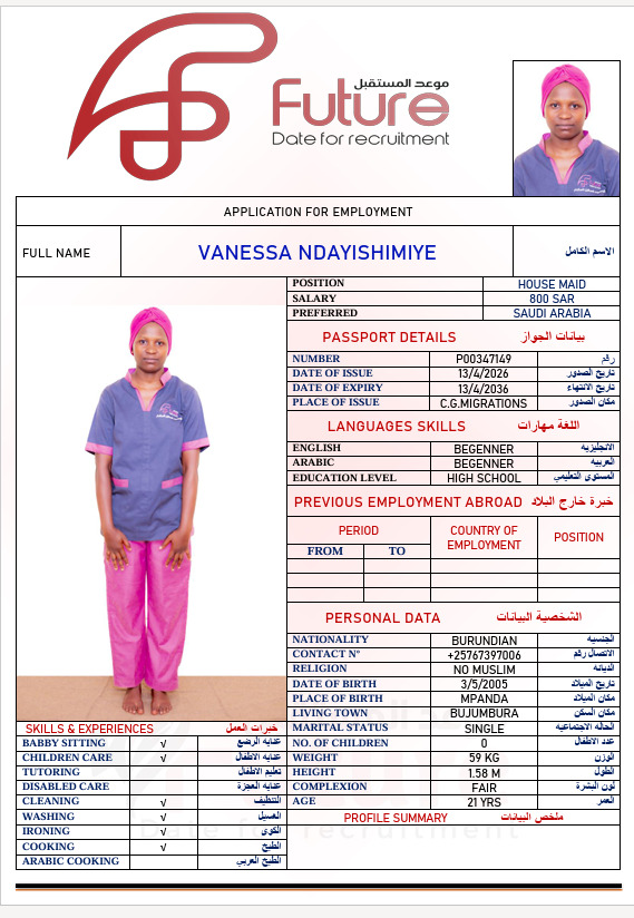 P00347149 VANESSA NDAYISHIMIYE
